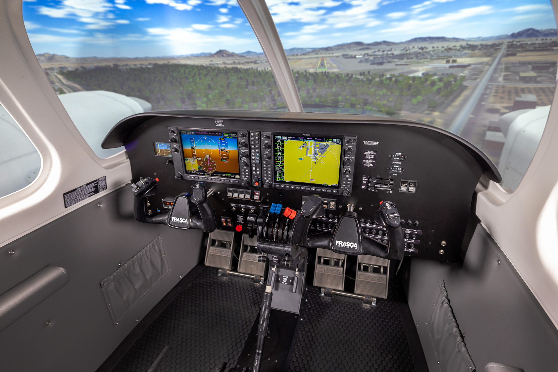 FRASCA Delivers PC-12 FTD to SIMCOM - Frasca Flight Simulation